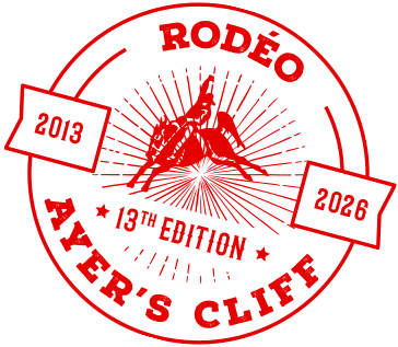 tag-Rodeo-Ayers-Cliff-2026-red-EN Ayer's Cliff Rodeo Festival - For lovers of horses, country music and local products in Estrie